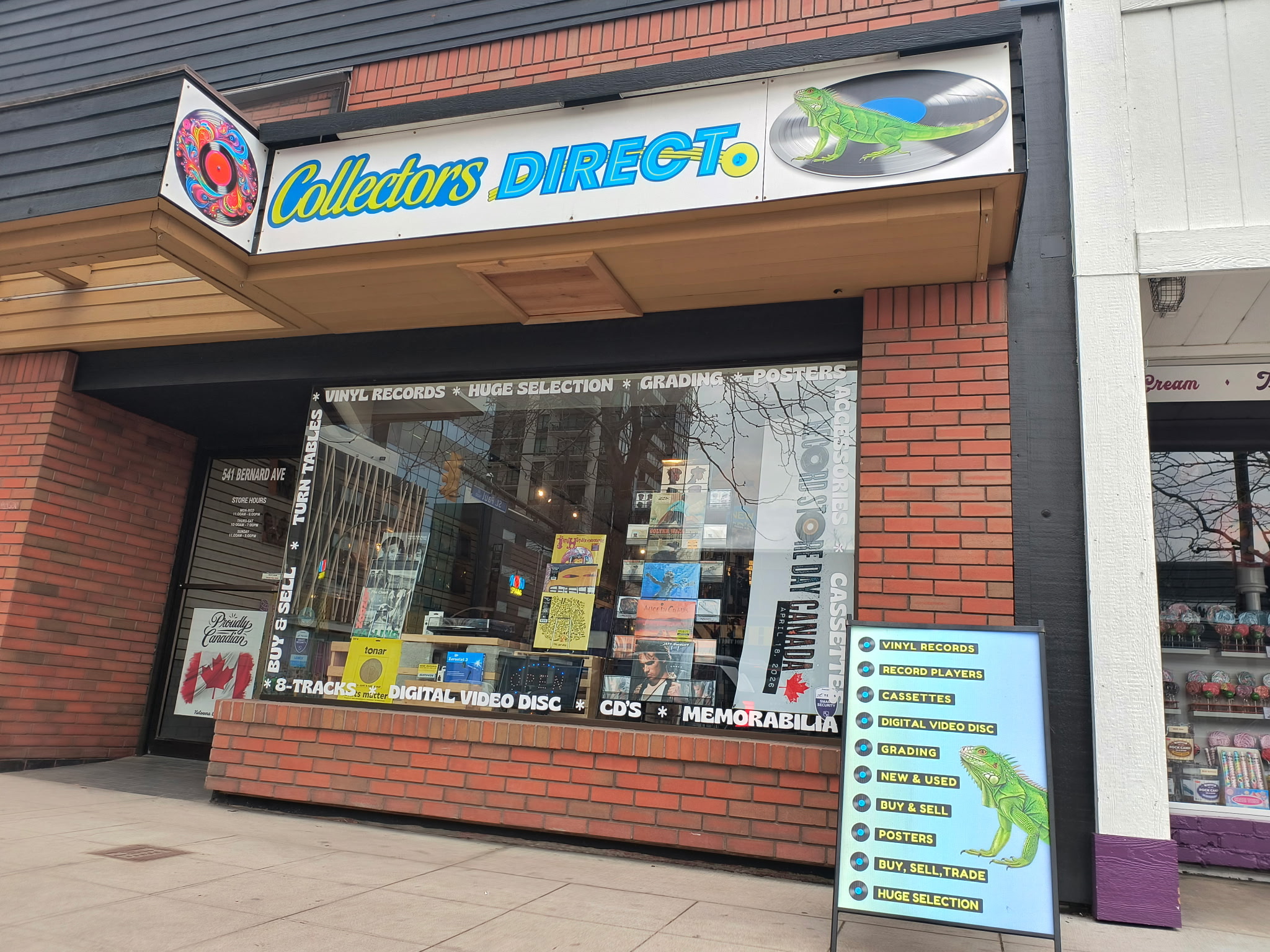 Collectors Direct Kelowna Storefront