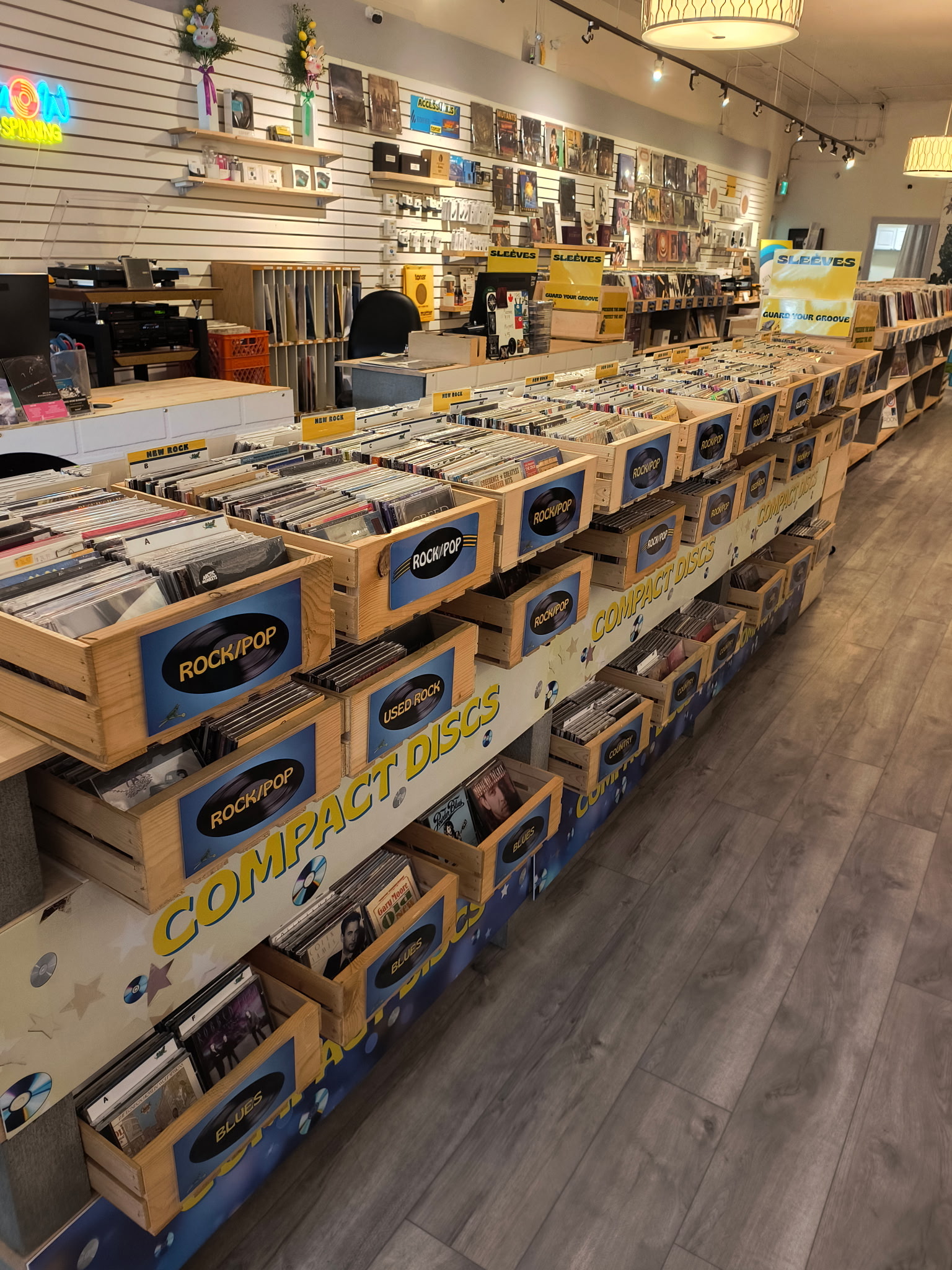 Collectors Direct Store Kelowna CD Displays