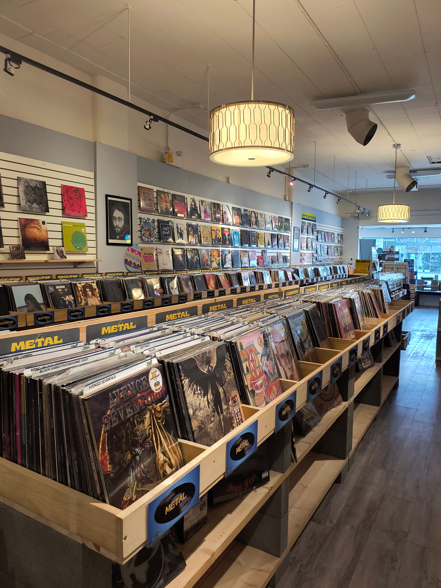 Collectors Direct Store Kelowna Vinyl Displays