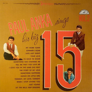 Anka, Paul - V2 Sings His Big 15 (Stereo)