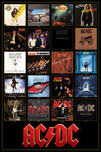 Poster - Ac/Dc Discograpy