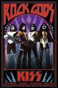 Poster - Kiss Rock Gods