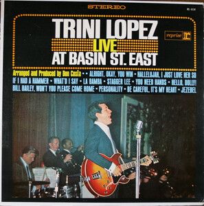 Lopez, Trini - Live At Basin St. East
