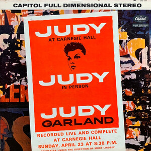 Garland, Judy - Judy At Carnegie Hall